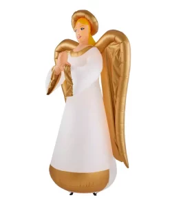 Outdoor Christmas Decorations Airblown 8 Ft. Inflatable Fuzzy Luxe Angel 7 Outdoor Christmas Decorations Airblown 8 Ft. Inflatable Fuzzy Luxe Angel -Christmas Tree Decorations Shop airblown christmas inflatables 118414 40 1000