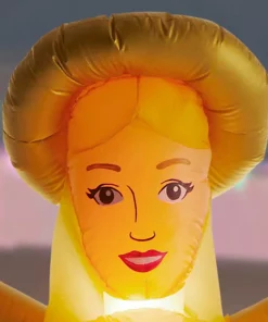 Outdoor Christmas Decorations Airblown 8 Ft. Inflatable Fuzzy Luxe Angel 8 Outdoor Christmas Decorations Airblown 8 Ft. Inflatable Fuzzy Luxe Angel -Christmas Tree Decorations Shop airblown christmas inflatables 118414 a0 1000