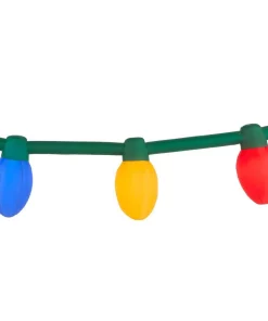 Outdoor Christmas Decorations Airblown 2 Ft. Inflatable 6 Ct. Multi Color Christmas Light Bulb String