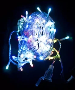 Christmas Lights ALEKO 34 Ft. 100-Light LED Multi-Color Flush Light Electric Powered Extendable Christmas Holiday Light (Lot Of 2) 7 Christmas Lights ALEKO 34 Ft. 100-Light LED Multi-Color Flush Light Electric Powered Extendable Christmas Holiday Light (Lot Of 2) -Christmas Tree Decorations Shop aleko christmas novelty lights 2el100ledwcrgb hd 1f 1000