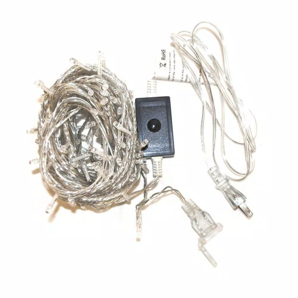 Christmas Lights ALEKO 34 Ft. 100-Light LED Multi-Color Flush Light Electric Powered Extendable Christmas Holiday Light (Lot Of 2) 3 Christmas Lights ALEKO 34 Ft. 100-Light LED Multi-Color Flush Light Electric Powered Extendable Christmas Holiday Light (Lot Of 2) - Image 3