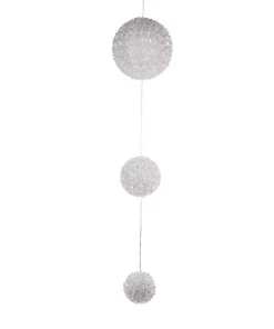 Christmas Tree Decorations Alpine Corporation 37 In. Tall 3-Tier Christmas Ornaments With Chasing Blue And White LED Lights -Christmas Tree Decorations Shop alpine corporation christmas ornaments cor164 4f 1000