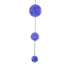 Christmas Tree Decorations Alpine Corporation 37 In. Tall 3-Tier Christmas Ornaments With Chasing Blue And White LED Lights