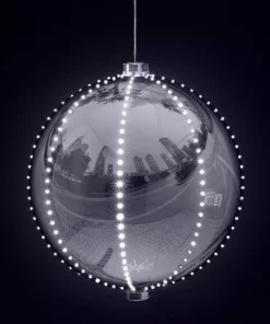 Christmas Tree Decorations Alpine Corporation 13 In. Tall Large Hanging Christmas Ball Ornament With LED Lights, Silver 17 Christmas Tree Decorations Alpine Corporation 13 In. Tall Large Hanging Christmas Ball Ornament With LED Lights, Silver -Christmas Tree Decorations Shop alpine corporation christmas ornaments lpa108l sl c3 1000