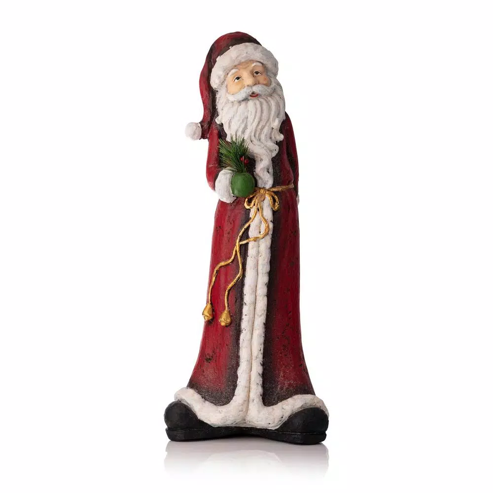 Outdoor Christmas Decorations Alpine Corporation 28 In. Christmas Tall Skinny Santa Statuary 1 Outdoor Christmas Decorations Alpine Corporation 28 In. Christmas Tall Skinny Santa Statuary