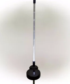 Outdoor Christmas Decorations Alpine Corporation Solar Snowman Garden Stake With Fiber Optic Lights (Set Of 2) -Christmas Tree Decorations Shop alpine corporation christmas yard decorations qlp1103slr 2 fa 1000