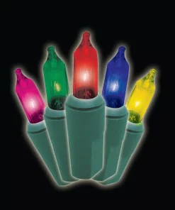 Christmas Lights Brite Star 150-Light 4 Ft. X 6 Ft. Multi-Color Net Lights (Set Of 2)