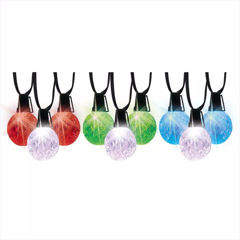 Christmas Lights Brite Star Symphony Of Lights 10-Light LED G40 Color-Changing Light Show 1 Christmas Lights Brite Star Symphony Of Lights 10-Light LED G40 Color-Changing Light Show