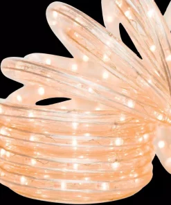 Christmas Lights Brite Star 18 Ft. 50-Light Clear Rope Light