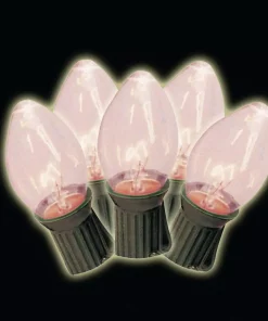 Christmas Lights Brite Star Old-Fashioned 25-Light Clear Light Set (Set Of 2)