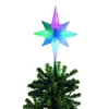 Christmas Tree Decorations Brite Star Frosty Star Color Changing LED Tree Topper