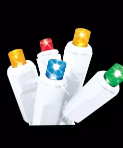 Christmas Lights Brite Star 60-Light Multi-Color Micro Mini LED Twinkling Icicle Light Set (Set Of 2)