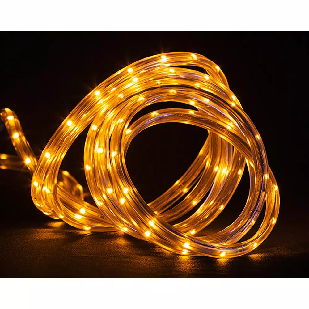 Christmas Lights CC Christmas Decor 30 Ft. 108-Light Amber LED Outdoor Christmas Linear Tape Lighting 1 Christmas Lights CC Christmas Decor 30 Ft. 108-Light Amber LED Outdoor Christmas Linear Tape Lighting