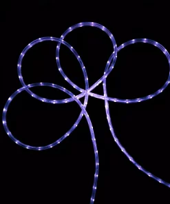 Christmas Lights CC Christmas Decor 30 Ft. 108-Light Purple LED Outdoor Christmas Linear Tape Lighting