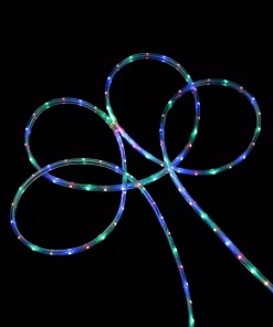 Christmas Lights CC Christmas Decor 10 Ft. 60-Light Multi-Color LED Outdoor Christmas Linear Tape Lighting