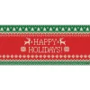 Outdoor Christmas Decorations My Door Decor 7 Ft. X 16 Ft. Ugly Christmas Sweater Happy Holidays-Christmas Garage Door Decor Mural For Double Car Garage