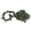 Christmas Greenery VAN ZYVERDEN 25 Ft. Live Fresh Cut Blue Ridge Mountain Fraser Fir Coil Holiday Garland