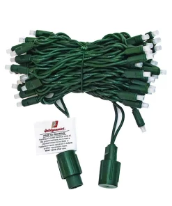 Christmas Lights HOLIDYNAMICS HOLIDAY LIGHTING SOLUTIONS 4 In. 50-Light Count 5 Mm Green Spacing Dynamic RGB – Cord/RGB