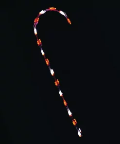 Outdoor Christmas Decorations HOLIDYNAMICS HOLIDAY LIGHTING SOLUTIONS 42 In. Holidynamics Christmas LED Single Bar Candy Cane