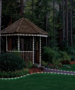 Christmas Lights DEERPORT DECOR 48 Ft. Cool White All Occasion Indoor Outdoor LED Rope Light 360Directional Shine Decoration (2-Pack, 96 Ft. Total) -Christmas Tree Decorations Shop deerport decor christmas rope lights ml12 mrl48 dl 2pk 4f 1000