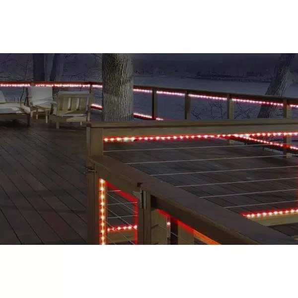 Christmas Lights DEERPORT DECOR 16 Ft. 80-Light Red LED Mini Rope Light 3 Christmas Lights DEERPORT DECOR 16 Ft. 80-Light Red LED Mini Rope Light - Image 3