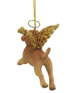 Christmas Tree Decorations Design Toscano 3 In. Honor The Pooch Golden Retriever Holiday Dog Angel Ornament -Christmas Tree Decorations Shop design toscano christmas ornaments jh170721 1f 1000