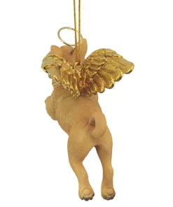 Christmas Tree Decorations Design Toscano 3 In. Honor The Pooch Pug Holiday Dog Angel Ornament -Christmas Tree Decorations Shop design toscano christmas ornaments jh170724 1f 1000