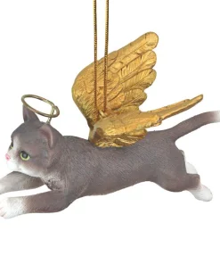 Christmas Tree Decorations Design Toscano 2.5 In. Honor The Feline Grey Tabby Holiday Cat Angel Ornament 9 Christmas Tree Decorations Design Toscano 2.5 In. Honor The Feline Grey Tabby Holiday Cat Angel Ornament -Christmas Tree Decorations Shop design toscano christmas ornaments jh170740 44 1000