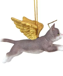 Christmas Tree Decorations Design Toscano 2.5 In. Honor The Feline Grey Tabby Holiday Cat Angel Ornament 7 Christmas Tree Decorations Design Toscano 2.5 In. Honor The Feline Grey Tabby Holiday Cat Angel Ornament -Christmas Tree Decorations Shop design toscano christmas ornaments jh170740 4f 1000
