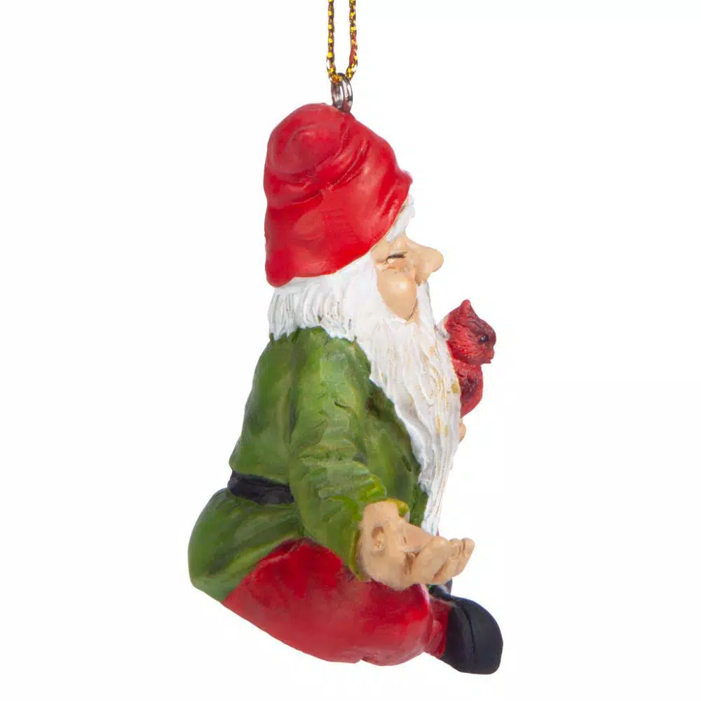 Christmas Tree Decorations Design Toscano 2.5 In. Zen Gnome Holiday Ornament 3 Christmas Tree Decorations Design Toscano 2.5 In. Zen Gnome Holiday Ornament - Image 3