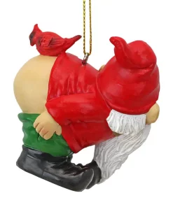 Christmas Tree Decorations Design Toscano 2 In. Loonie Moonie Gnome Holiday Ornament -Christmas Tree Decorations Shop design toscano christmas ornaments qm17011 1f 1000