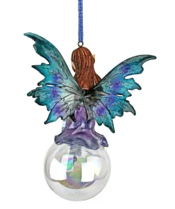 Christmas Tree Decorations Design Toscano 5.5 In. The Snow Fairy Goddess Holiday Ornament -Christmas Tree Decorations Shop design toscano christmas ornaments qs32760 4f 1000