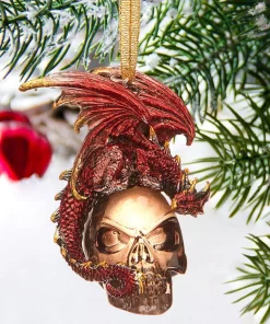 Christmas Tree Decorations Design Toscano 3 In. The Black Coal Dragon 2016 Holiday Ornament -Christmas Tree Decorations Shop design toscano christmas ornaments qs93847 1f 1000