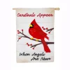 Outdoor Christmas Decorations Evergreen 28 In. X 44 In. When Angels Are Near House Linen Flag