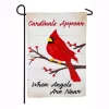 Outdoor Christmas Decorations Evergreen 18 In. X 12.5 In. When Angels Are Near Garden Linen Flag