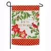 Outdoor Christmas Decorations Evergreen 18 In. X 12.5 In. Christmas Cardinal Garden Suede Flag