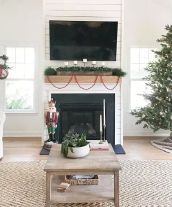 Indoor Christmas Decorations Fraser Hill Farm 10 In. Holiday Candle Holder Centerpiece -Christmas Tree Decorations Shop fraser hill farm christmas candles holders ff042chtt002 0gr 76 1000