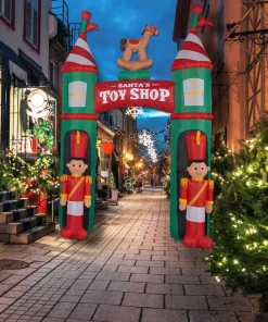 Outdoor Christmas Decorations Fraser Hill Farm 10 Ft. Santa’s Toy Shop Archway Inflatable With Lights 23 Outdoor Christmas Decorations Fraser Hill Farm 10 Ft. Santa’s Toy Shop Archway Inflatable With Lights -Christmas Tree Decorations Shop fraser hill farm christmas inflatables fhfarchwy081 l 31 1000