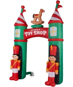 Outdoor Christmas Decorations Fraser Hill Farm 10 Ft. Santa’s Toy Shop Archway Inflatable With Lights 17 Outdoor Christmas Decorations Fraser Hill Farm 10 Ft. Santa’s Toy Shop Archway Inflatable With Lights -Christmas Tree Decorations Shop fraser hill farm christmas inflatables fhfarchwy081 l 66 1000