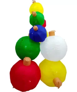 Outdoor Christmas Decorations Fraser Hill Farm 8 Ft. Pre-Lit Ornament Balls Christmas Inflatable 13 Outdoor Christmas Decorations Fraser Hill Farm 8 Ft. Pre-Lit Ornament Balls Christmas Inflatable -Christmas Tree Decorations Shop fraser hill farm christmas inflatables fhfinorn08 1l 66 1000