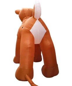 Outdoor Christmas Decorations Fraser Hill Farm 15 Ft. Pre-Lit Reindeer With Moving Head -Christmas Tree Decorations Shop fraser hill farm christmas inflatables fhfinrnd015 1la 77 1000