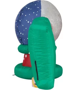 Outdoor Christmas Decorations Fraser Hill Farm 8 Ft. NOEL Snow Globe Christmas Inflatable With Lights -Christmas Tree Decorations Shop fraser hill farm christmas inflatables fhfnoel081 l 4f 1000