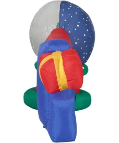 Outdoor Christmas Decorations Fraser Hill Farm 8 Ft. NOEL Snow Globe Christmas Inflatable With Lights -Christmas Tree Decorations Shop fraser hill farm christmas inflatables fhfnoel081 l c3 1000