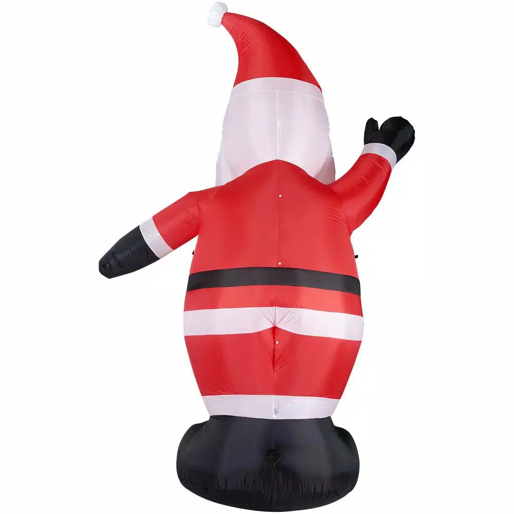 Outdoor Christmas Decorations Fraser Hill Farm 12 Ft. Santa Christmas Inflatable 5 Outdoor Christmas Decorations Fraser Hill Farm 12 Ft. Santa Christmas Inflatable - Image 5