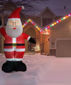 Outdoor Christmas Decorations Fraser Hill Farm 12 Ft. Santa Christmas Inflatable 15 Outdoor Christmas Decorations Fraser Hill Farm 12 Ft. Santa Christmas Inflatable -Christmas Tree Decorations Shop fraser hill farm christmas inflatables fhfsanta121 l 31 1000
