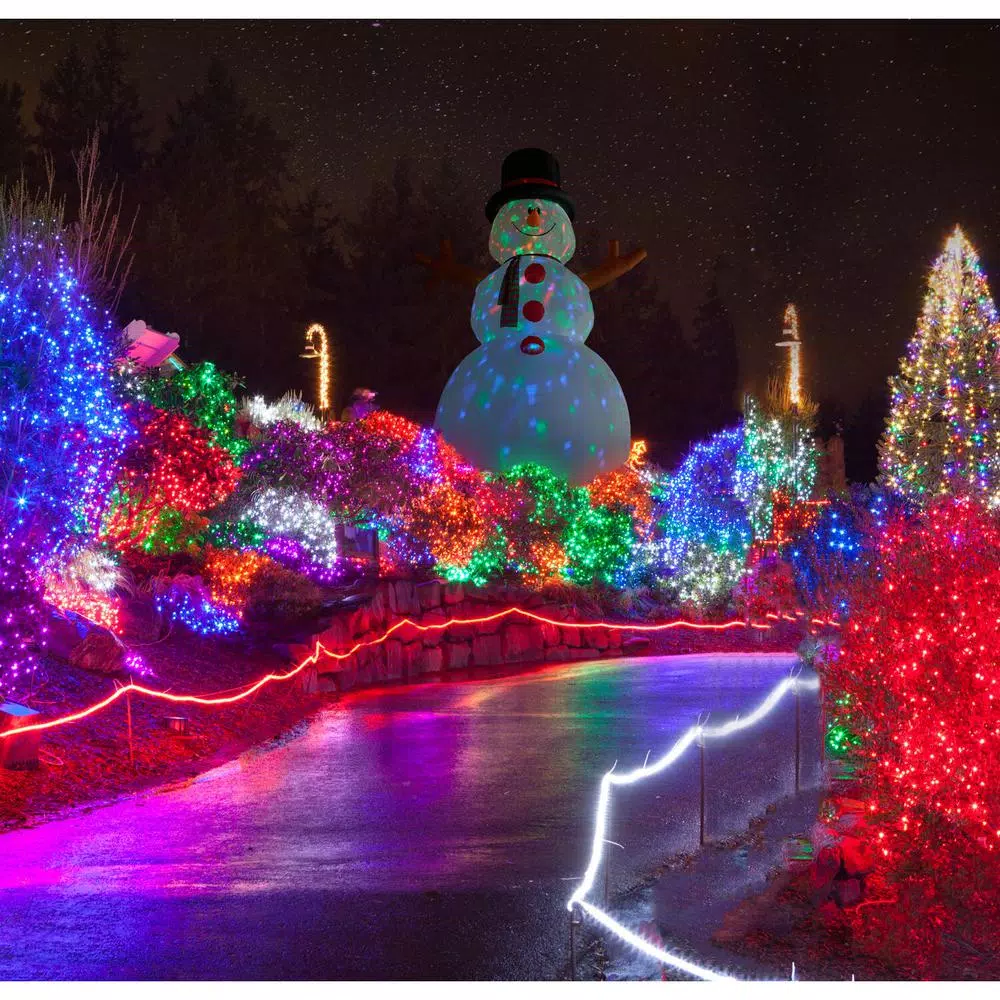 Outdoor Christmas Decorations Fraser Hill Farm 20 Ft. Jolly Snowman Christmas Inflatable With Lights 11 Outdoor Christmas Decorations Fraser Hill Farm 20 Ft. Jolly Snowman Christmas Inflatable With Lights - Image 11