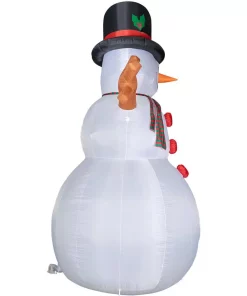 Outdoor Christmas Decorations Fraser Hill Farm 20 Ft. Jolly Snowman Christmas Inflatable With Lights 19 Outdoor Christmas Decorations Fraser Hill Farm 20 Ft. Jolly Snowman Christmas Inflatable With Lights -Christmas Tree Decorations Shop fraser hill farm christmas inflatables fhfsnwm201 l 4f 1000