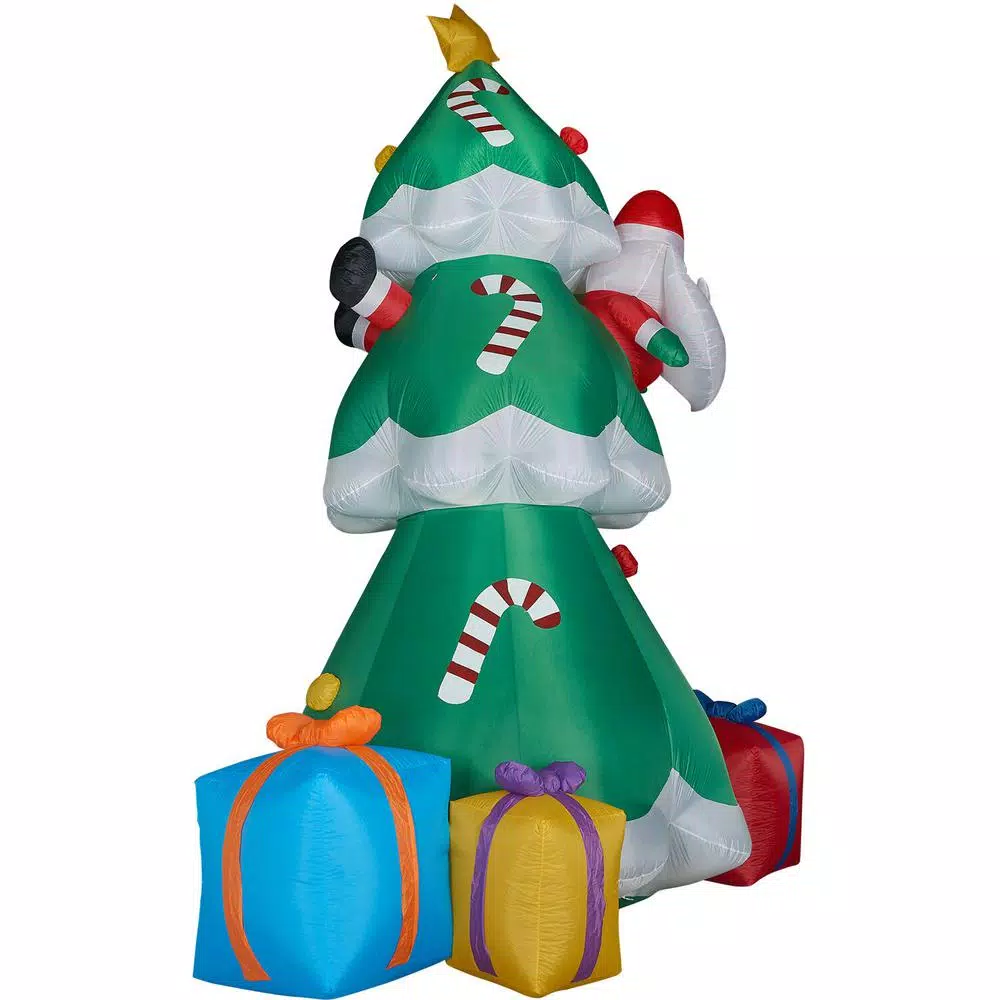Outdoor Christmas Decorations Fraser Hill Farm 20 Ft. Christmas Tree With Santa And Gifts Inflatable With Lights 9 Outdoor Christmas Decorations Fraser Hill Farm 20 Ft. Christmas Tree With Santa And Gifts Inflatable With Lights - Image 9