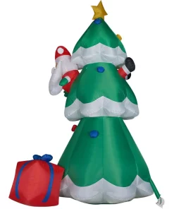 Outdoor Christmas Decorations Fraser Hill Farm 20 Ft. Christmas Tree With Santa And Gifts Inflatable With Lights 18 Outdoor Christmas Decorations Fraser Hill Farm 20 Ft. Christmas Tree With Santa And Gifts Inflatable With Lights -Christmas Tree Decorations Shop fraser hill farm christmas inflatables fhftree201 l c3 1000