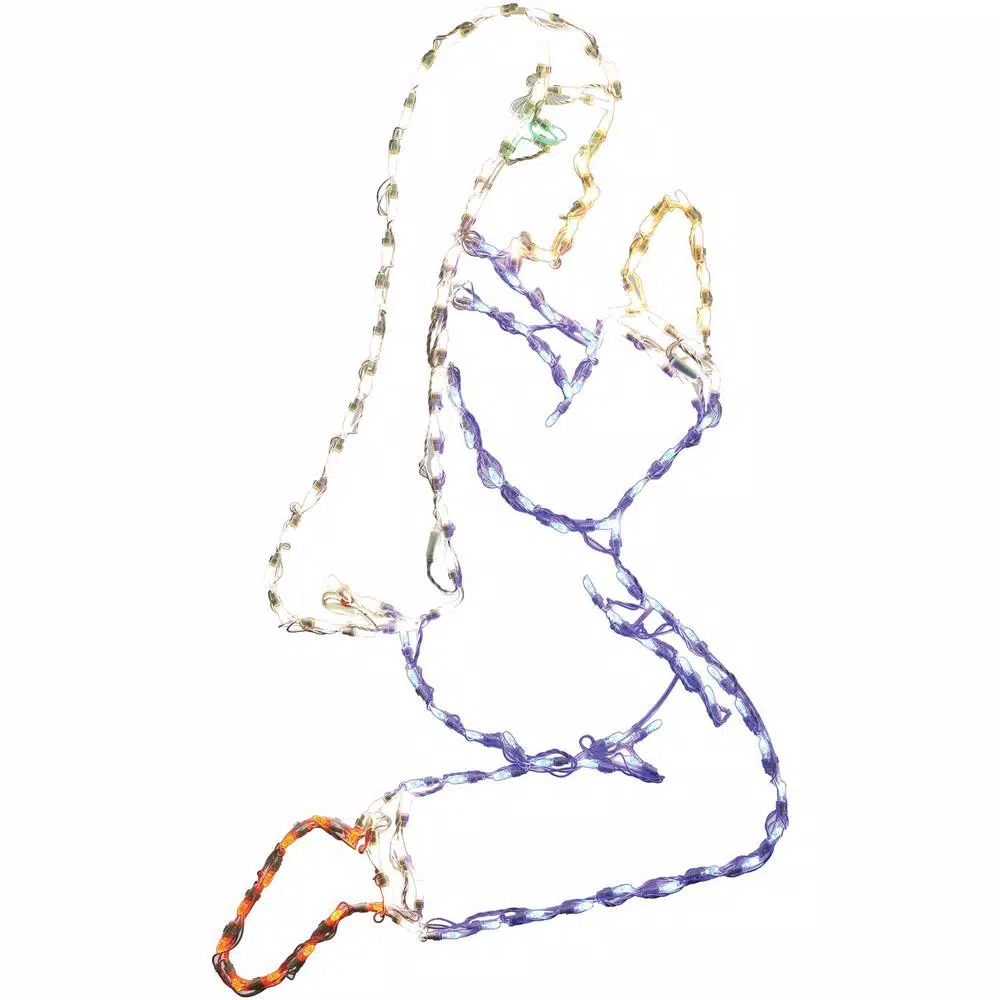 Christmas Lights Fraser Hill Farm 4 Ft. 533-Light Multi-Color Nativity Set Novelty Light (3-Piece) 6 Christmas Lights Fraser Hill Farm 4 Ft. 533-Light Multi-Color Nativity Set Novelty Light (3-Piece) - Image 6